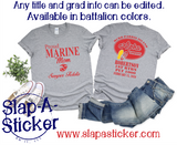 2-13-26 ALPHA CO - USMC - MCRD PARRIS ISLAND - PRE-DESIGNED SHIRTS (F-10 B-448) - ALL ORDERS SHIP 3 WEEKS FROM ORDER DATE