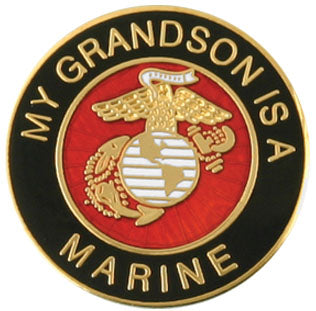 Pin - USMC - My Grandson is a Marine