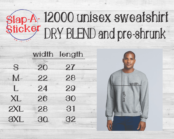 12000 Unisex  Sweatshirt - BUILD YOUR OWN SHIRT