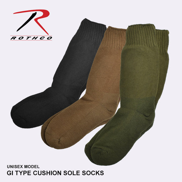 Rothco G.I. Type Cushion Sole Socks