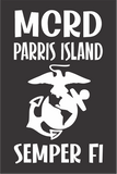 DIY CRUCIBLE LANTERN STICKERS - MCRD PARRIS ISLAND OR MCRD SAN DIEGO - FREE PERSONALIZATION - THESE WILL SHIP WITHIN 2 WEEKS IF ORDERED WITHOUT SHIRTS.  IF ORDERED WITH SHIRTS, THEY WILL SHIP IN 3 WEEKS.  PLEASE ALLOW 3-5 DAYS FOR TRANSIT.