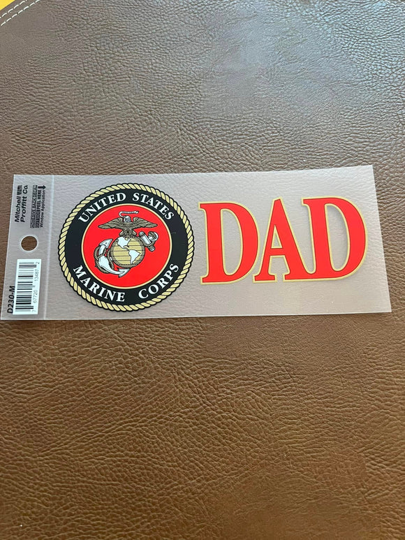 Car Sticker- USMC Dad