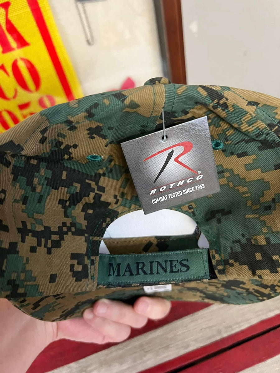 Rothco Deluxe Eagle, Globe & Anchor Low Profile Cap – Slap-A-Sticker On ...