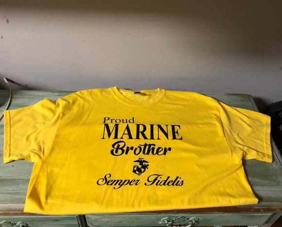 CLEARANCE - ADULT SHORT SLEEVED - XL - GOLD