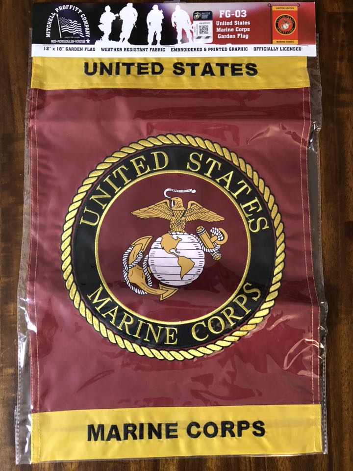UNITED STATES MARINE CORPS - GARDEN FLAG - USMC