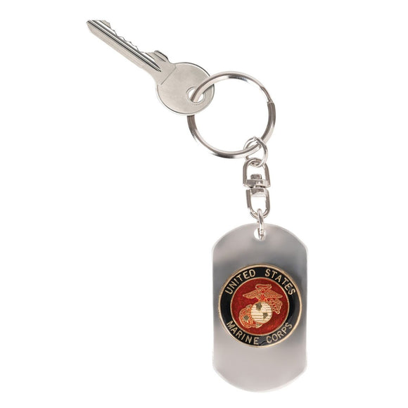 Rothco Marines Dog Tag Key Chain