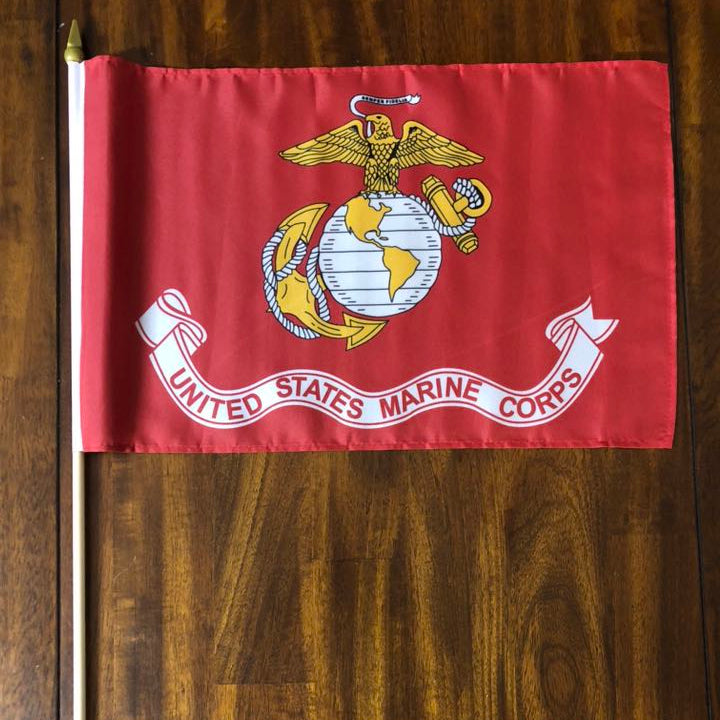 UNITED STATES MARINE CORPS - STICK FLAG - USMC - CRUCIBLE - MOTIVATIONAL RUN