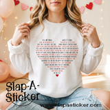 VALENTINE 3 - TEE OR SWEATSHIRT