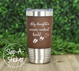 NEW PRODUCT! Stainless Steeel Laser Engraved Tumbler 20 oz - Includes Personalization (Design 700)