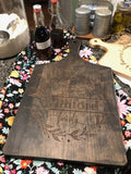 Cutting Board - EXTRA LARGE  - Laser Engraved - Free Personalization